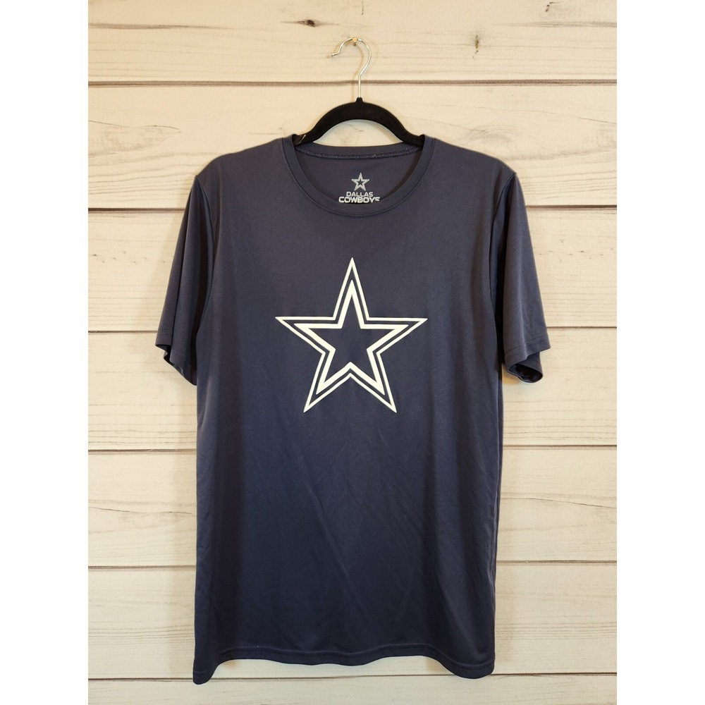 Dallas Cowboys Mens Medium Navy Blue T-Shirt Ezekiel Elliott 21 Graphic Tee